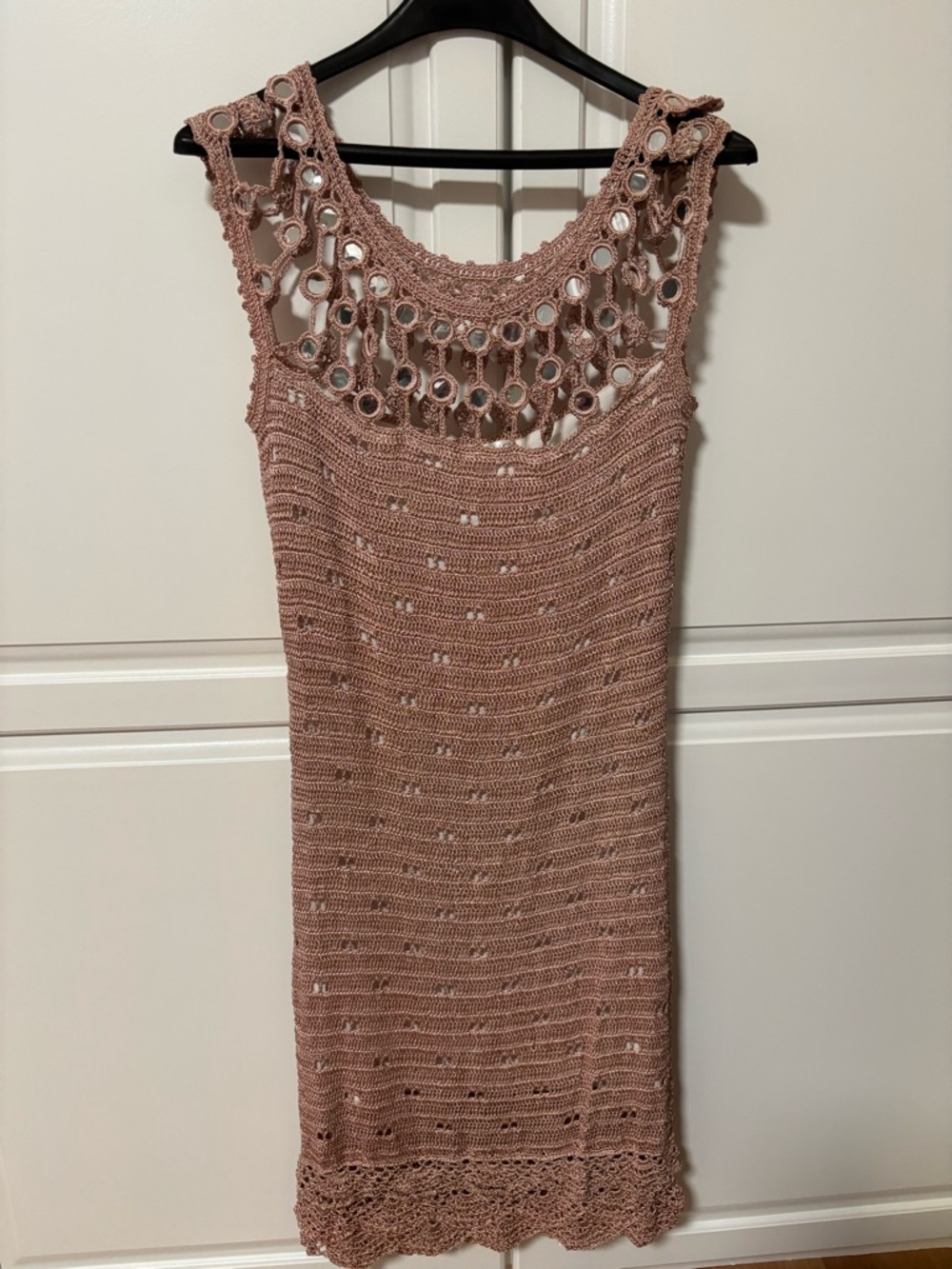 VENUS Crochet Midi Dress medium